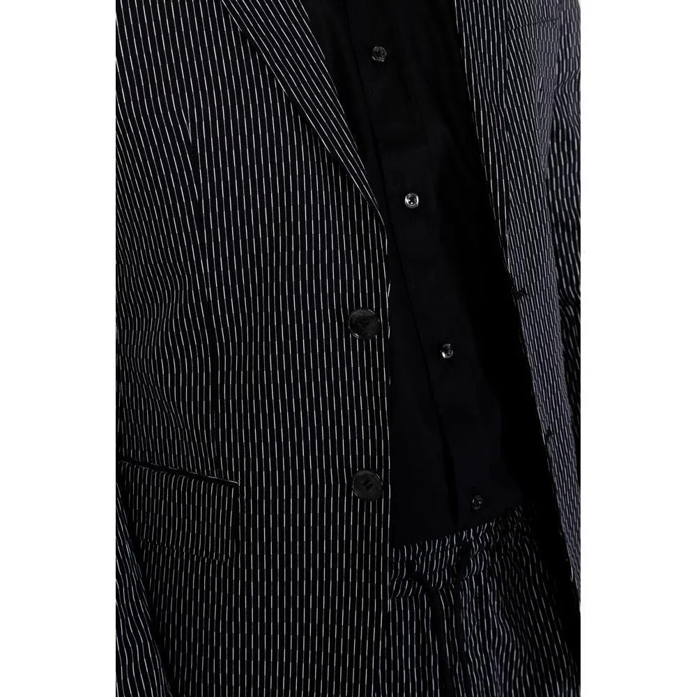 Antony Morato Black Cotton Blazer