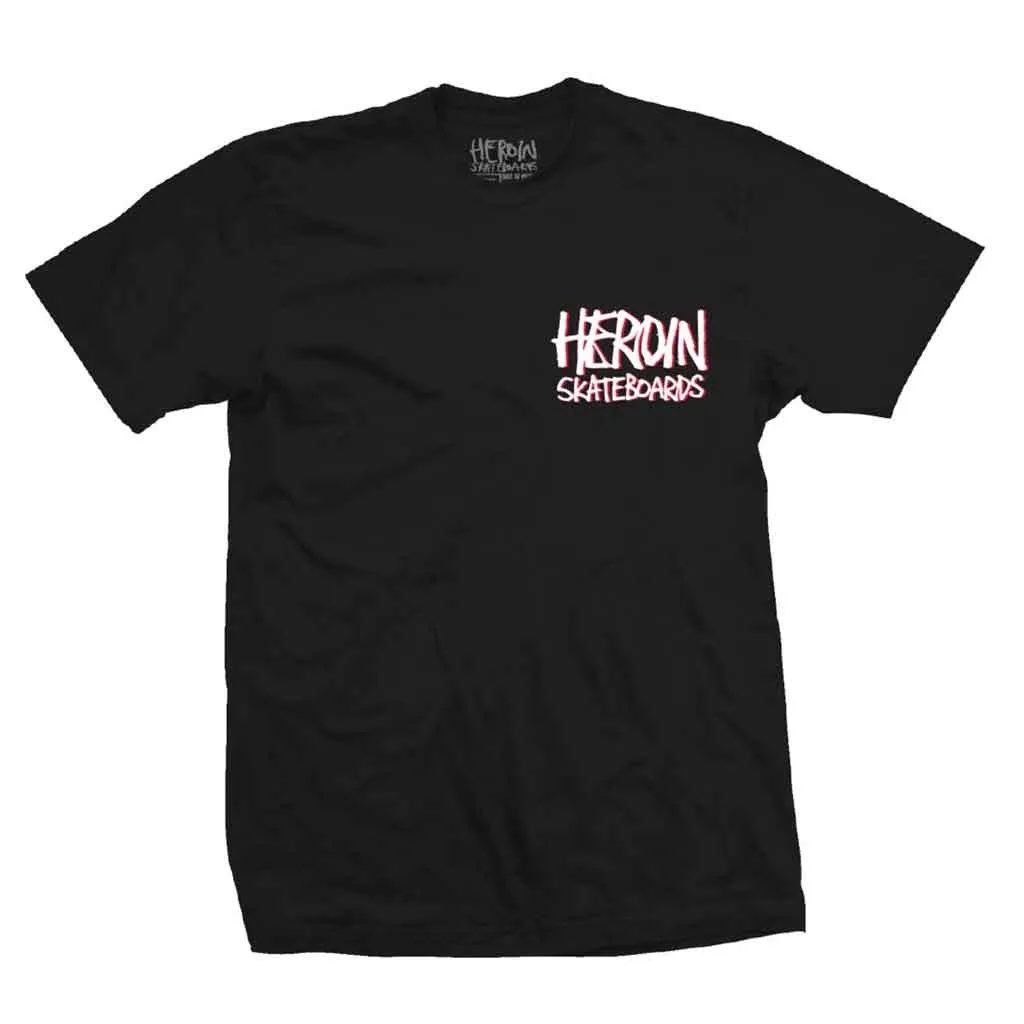Heroin Curb Killer T-shirt - Black