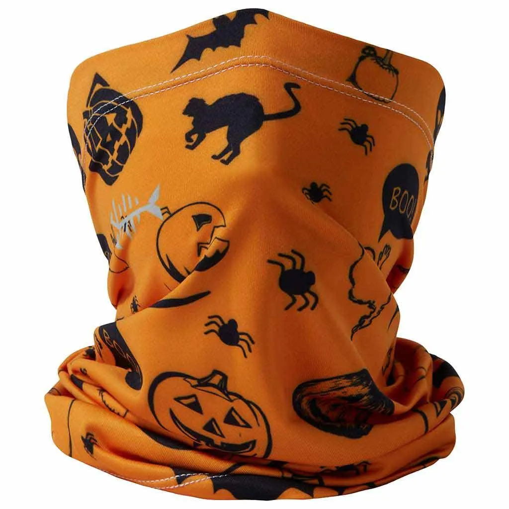 Kids’ Sun Protection Cartoon Print Neck Gaiter