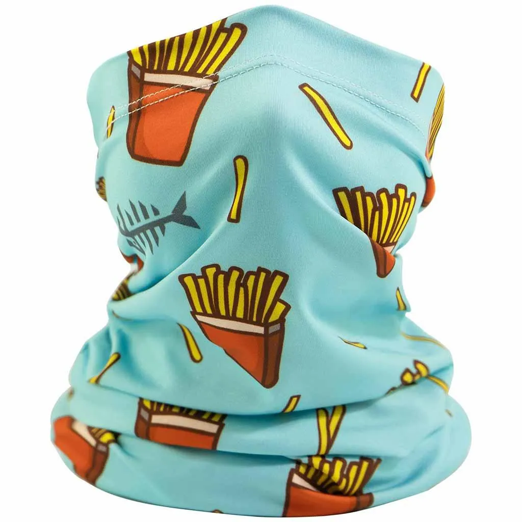 Kids’ Sun Protection Cartoon Print Neck Gaiter