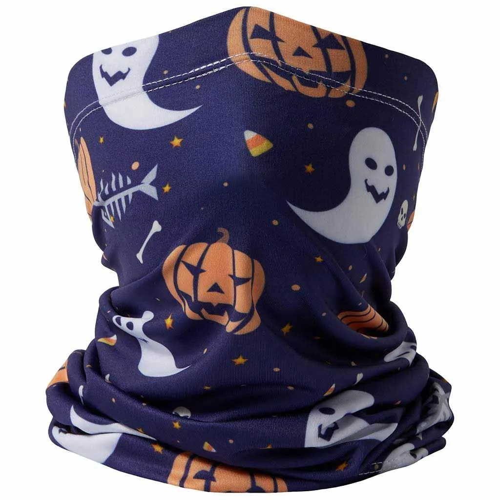Kids’ Sun Protection Cartoon Print Neck Gaiter