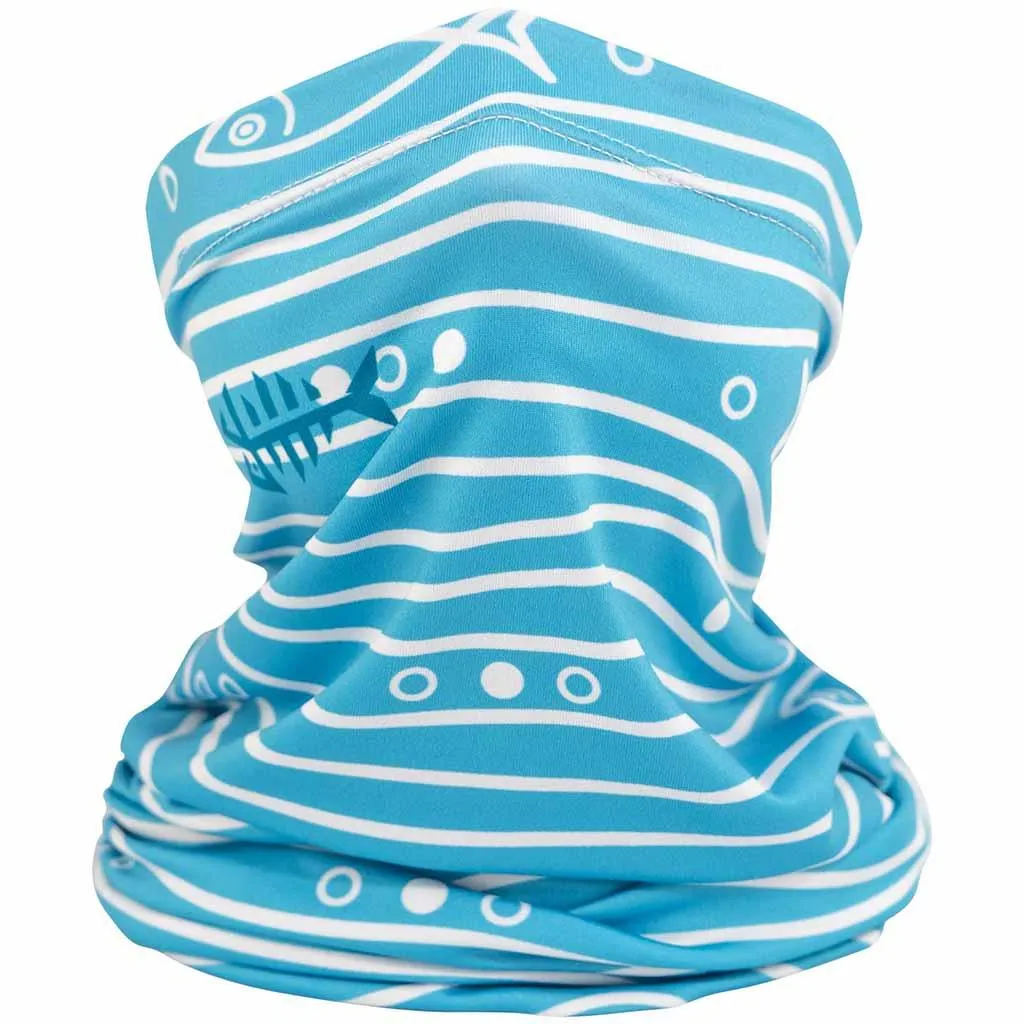 Kids’ Sun Protection Cartoon Print Neck Gaiter