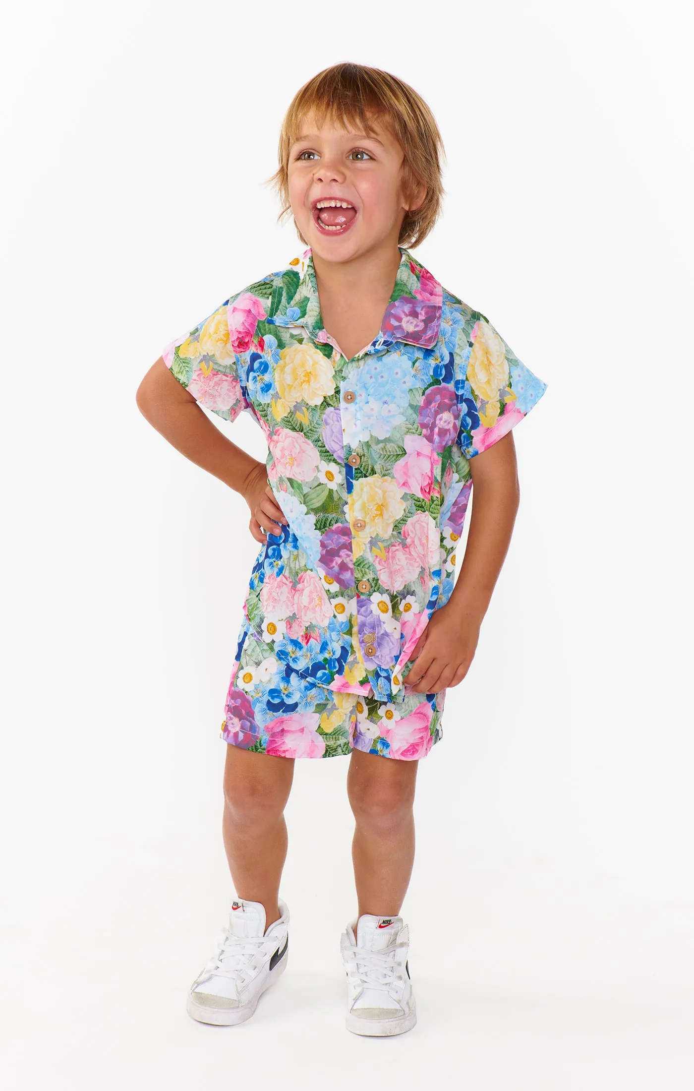 Lil Easy Shorts ~ Flower Shop