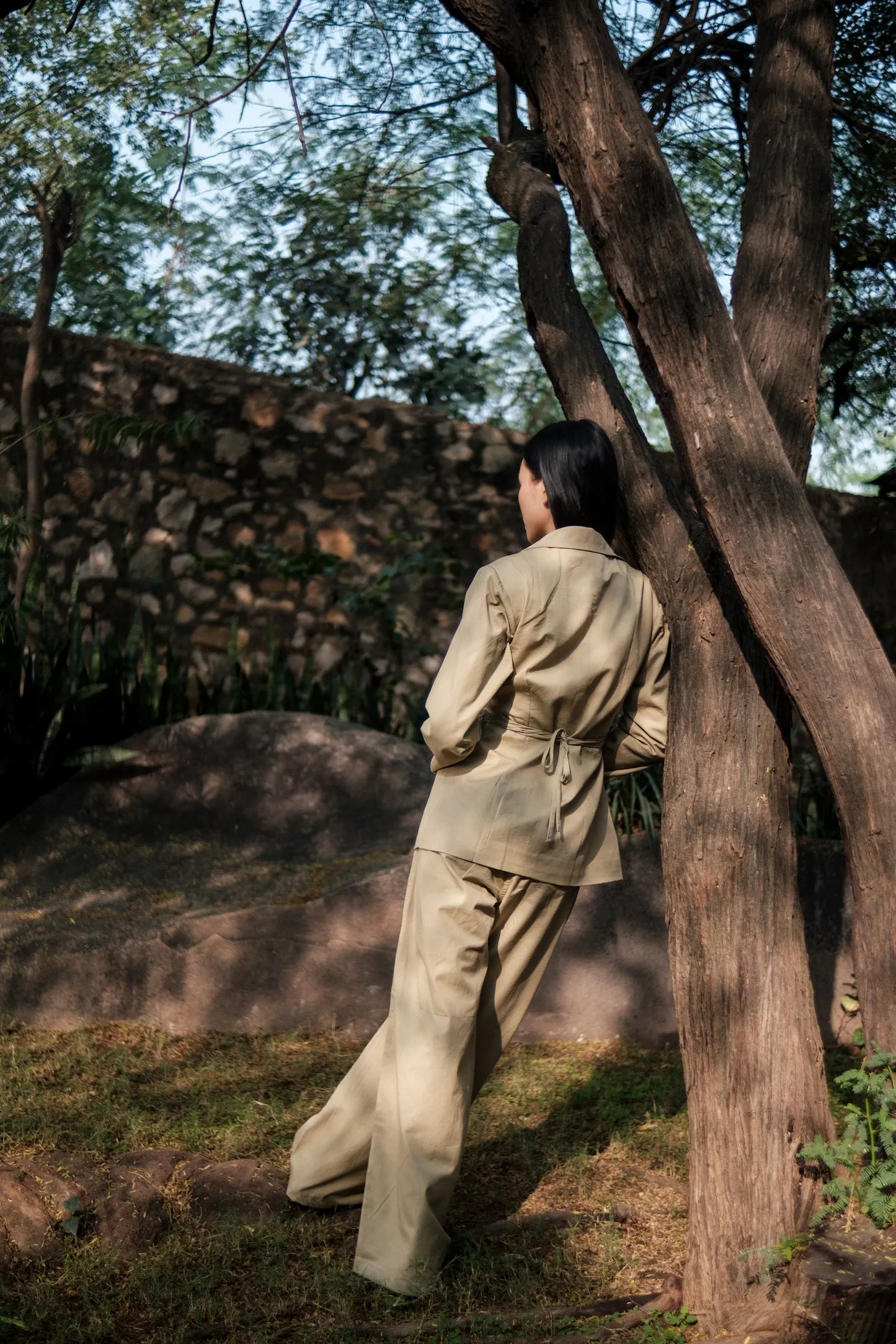 The Terra Tribe Khaki Cambridge Blazer