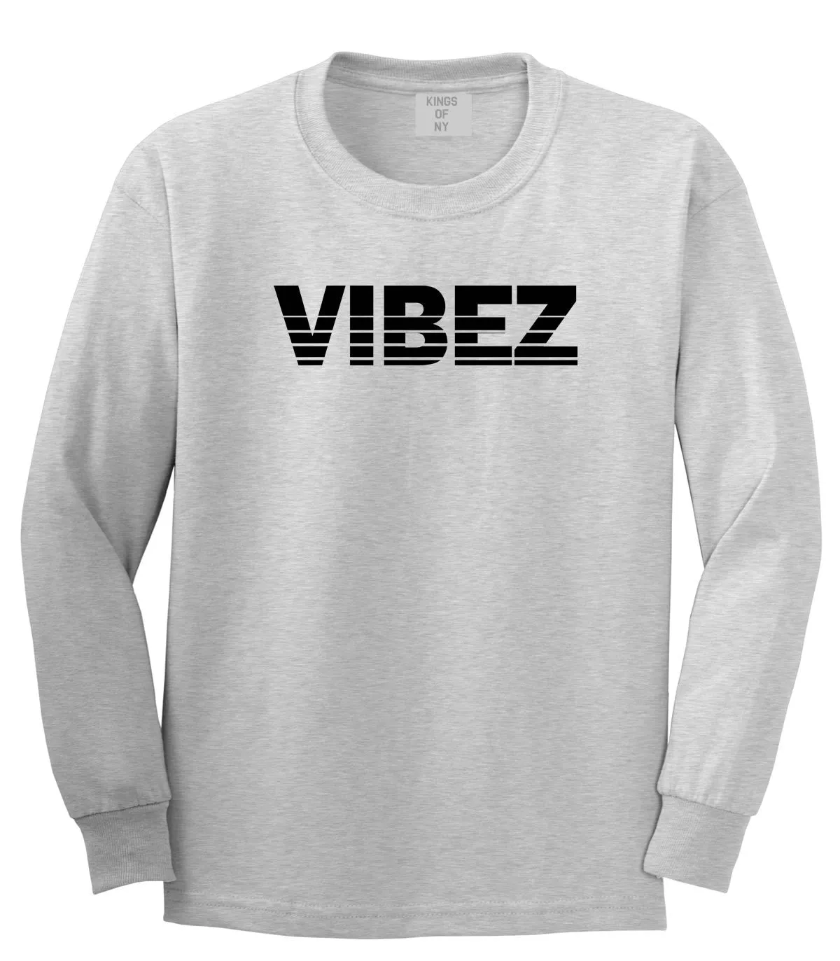 VIBEZ Racing Style Boys Kids Long Sleeve T-Shirt