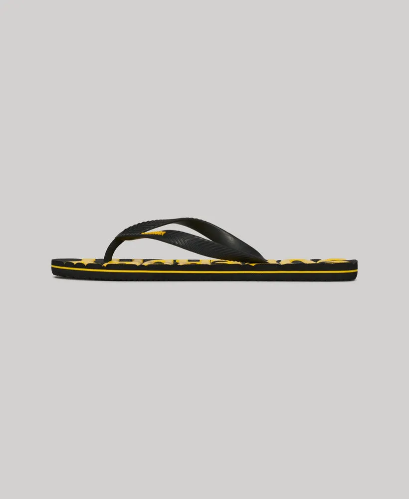 Vintage Vegan Flip Flop - Black