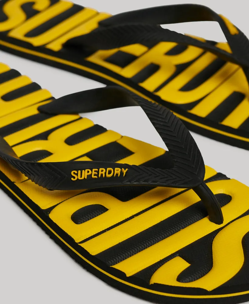 Vintage Vegan Flip Flop - Black